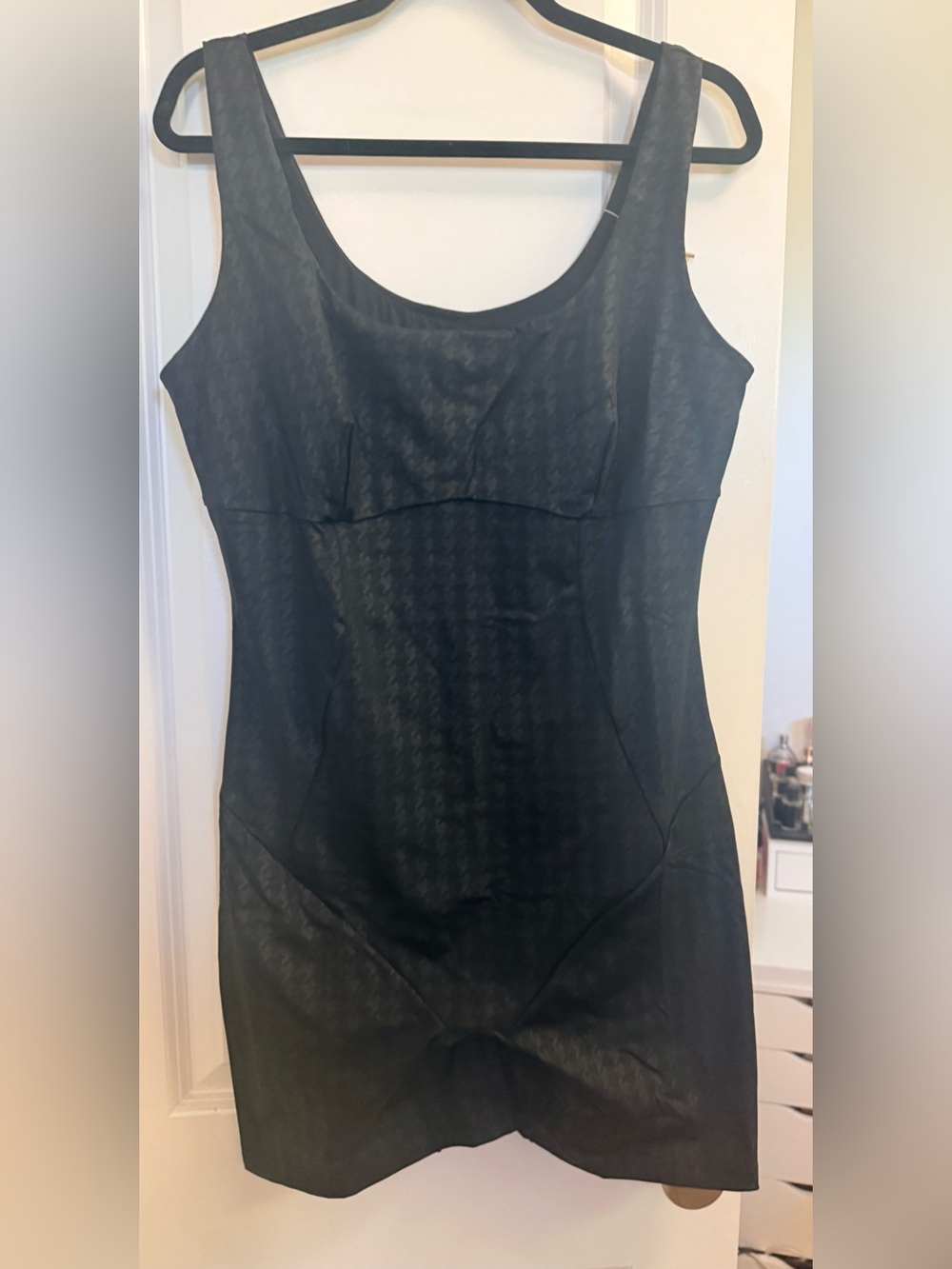 Shapellx Shapewear Romper Houndstooth Pattern 3x NWOT